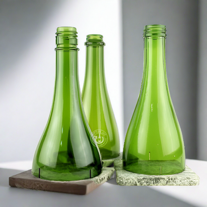 Wine Bottle Candle Cover Set - Mid Cut