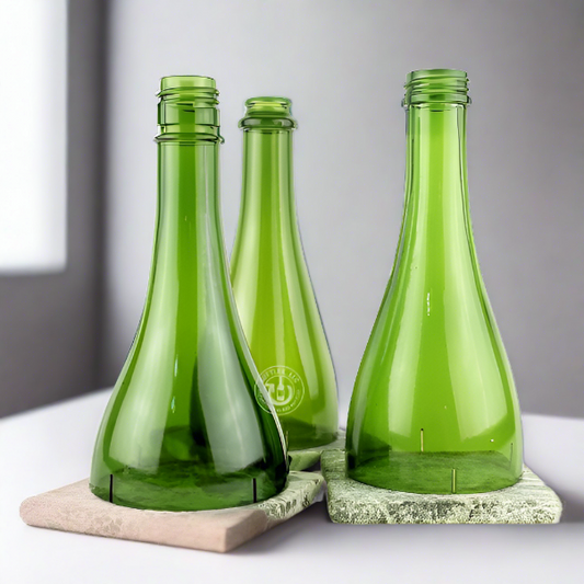 Wine Bottle Candle Cover Set - Mid Cut