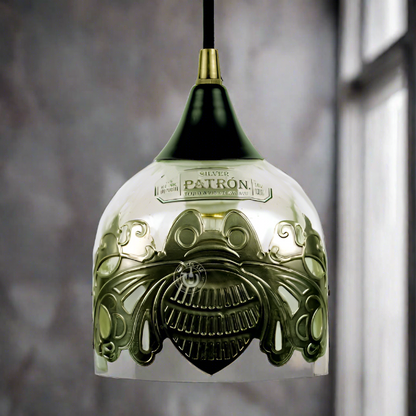 Patron Tequila 2015 Limited Edition Bottle Pendant Light