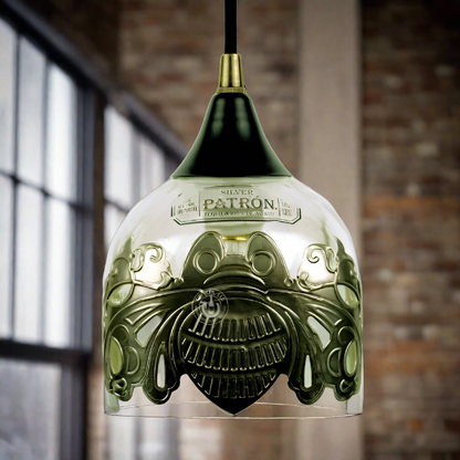 Patron Tequila 2015 Limited Edition Bottle Pendant Light