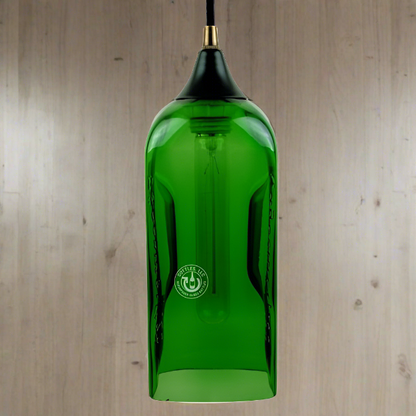 Jagermeister Liqueur Bottle Pendant Light