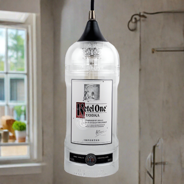 Ketel One Vodka Bottle Pendant Light