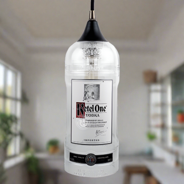 Ketel One Vodka Bottle Pendant Light