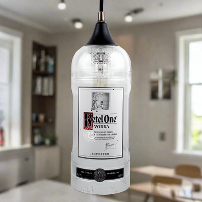 Ketel One Vodka Bottle Pendant Light