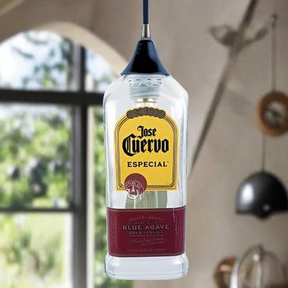 Jose Cuervo Tequila Bottle Pendant Light