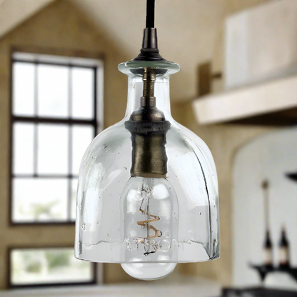 Patron Tequila Bottle Pendant Light