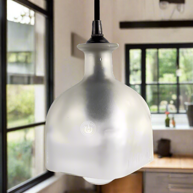 Patron Tequila Bottle Pendant Light - Frosted