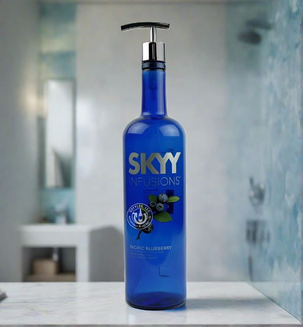 Skyy Vodka 1L Bottle Soap Dispenser