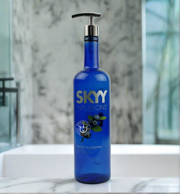 Skyy Vodka 1L Bottle Soap Dispenser