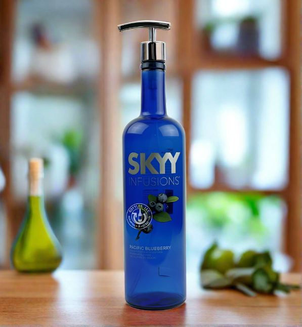 Skyy Vodka 1L Bottle Soap Dispenser