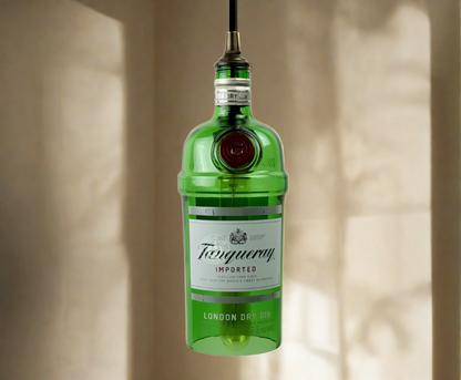 Tanqueray Gin Bottle Pendant Light