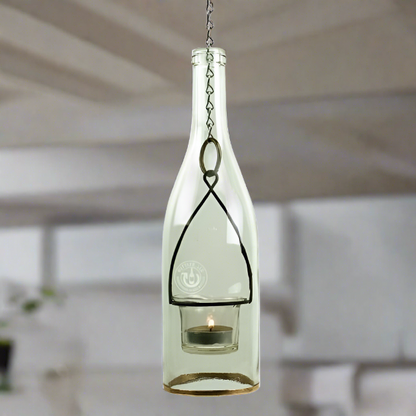 Wine Bottle Hanging Lantern