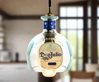 Don Julio Blanco Tequila Bottle Pendant Light