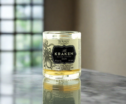 The Kraken Rum Bottle Shot Glass