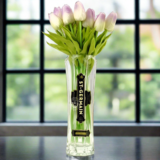 St. Germain Liqueur Bottle Vase