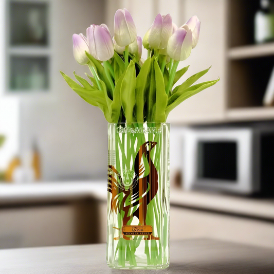 Sauza Tequila Bottle Vase