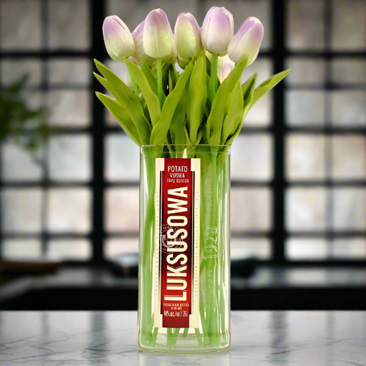 Luksusowa Vodka Bottle Vase