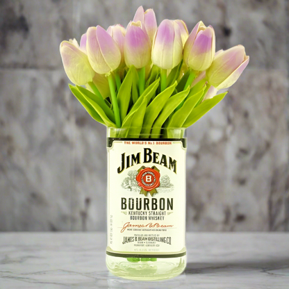Jim Beam Whiskey Bottle Vase