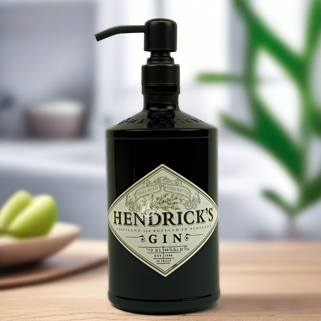 Hendrick's Gin Bottle Soap Dispenser