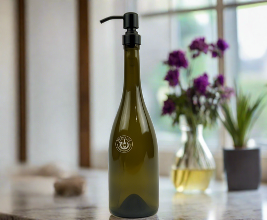 Wine Bottle Soap Dispenser