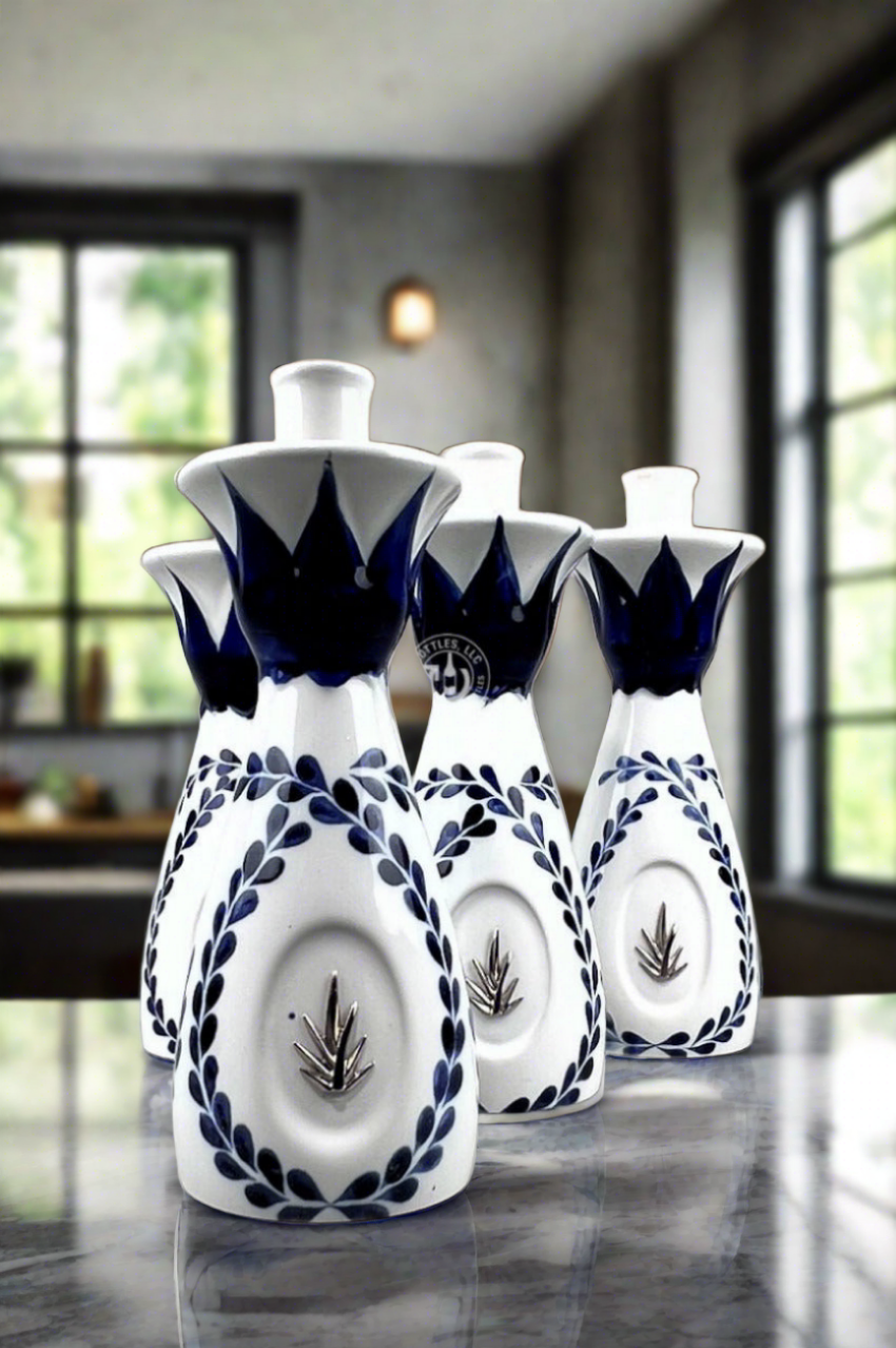 Clase Azul Tequila Bottle Candle Holder