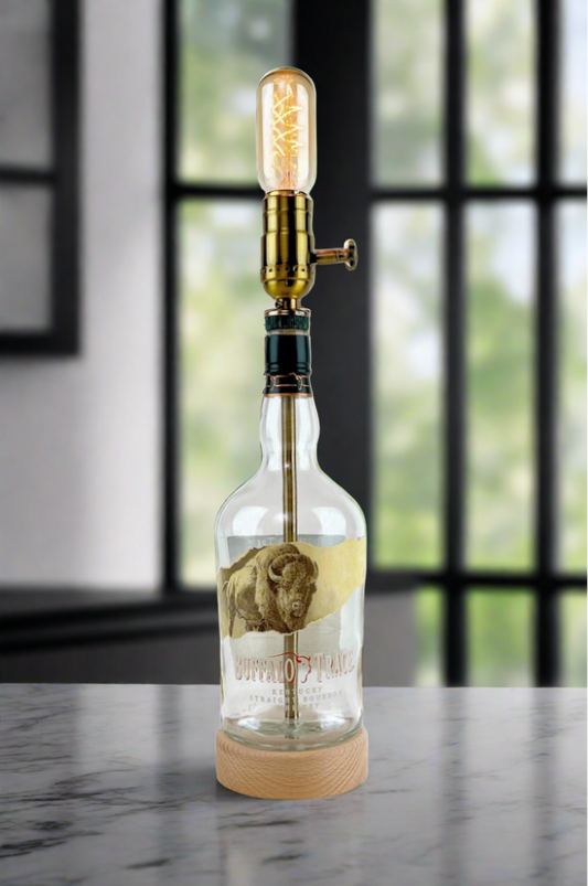 Buffalo Trace Bourbon Whiskey Bottle Lamp