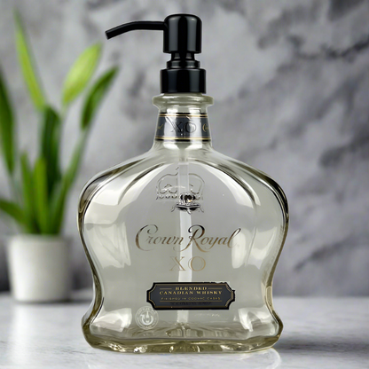 Crown Royal Whisky Bottle Soap Dispenser - XO