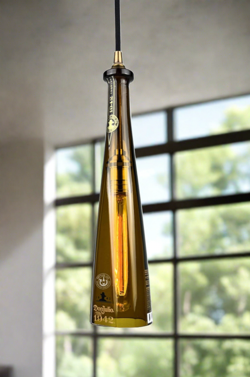 Don Julio 1942 Tequila Bottle Pendant Light
