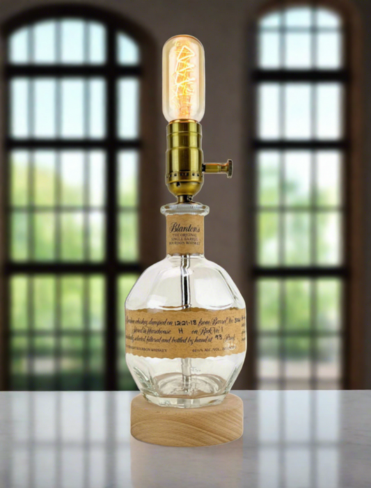 Blanton's Bourbon Whiskey Bottle Lamp