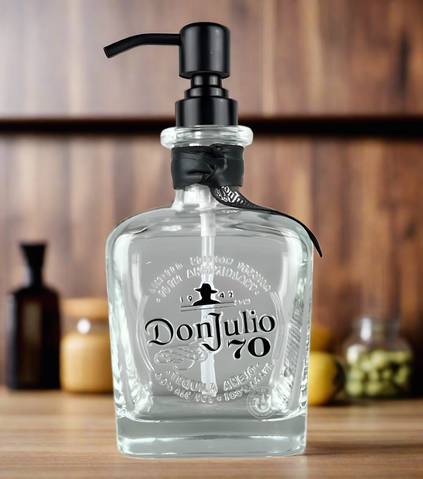 Don Julio Tequila Bottle Soap Dispenser - 70 Anejo Cristalino
