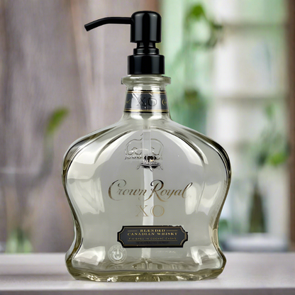 Crown Royal Whisky Bottle Soap Dispenser - XO