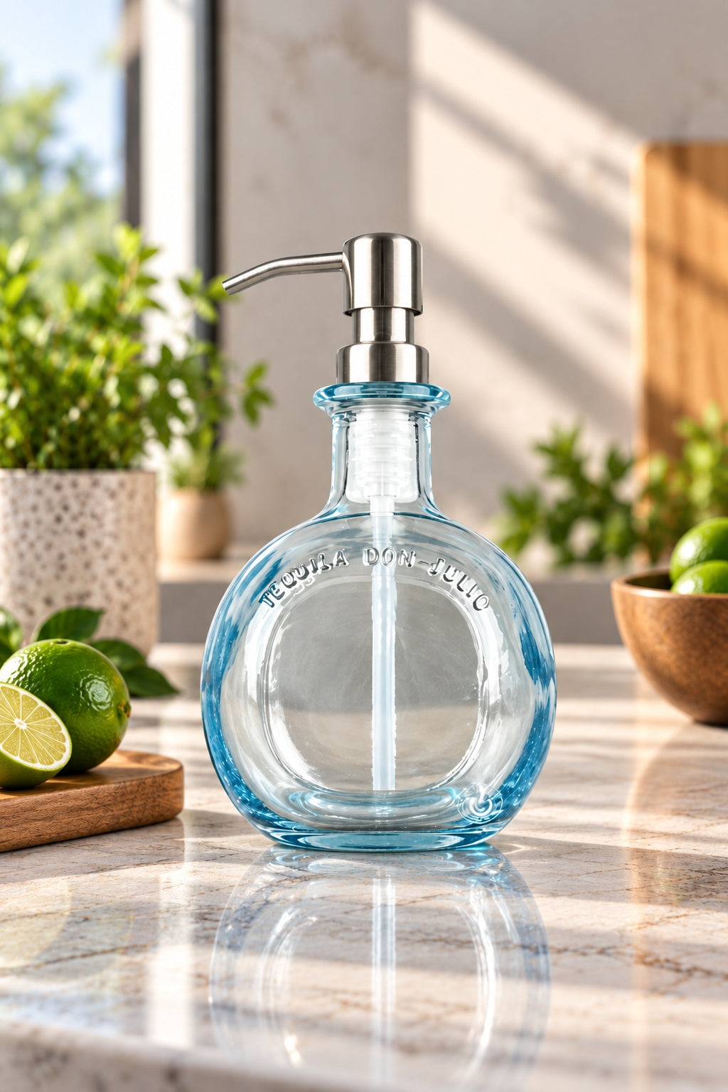 Don Julio Tequila Bottle Soap Dispenser - Blanco