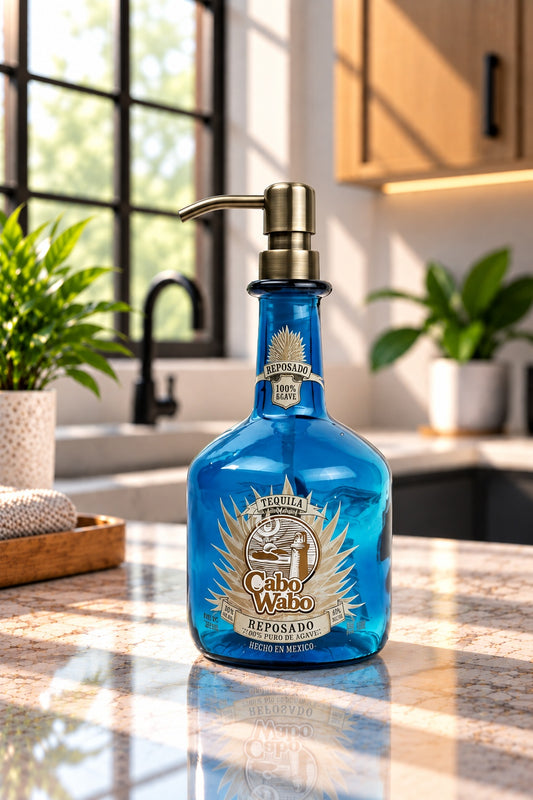 Cabo Wabo Tequila Bottle Soap Dispenser - Reposado
