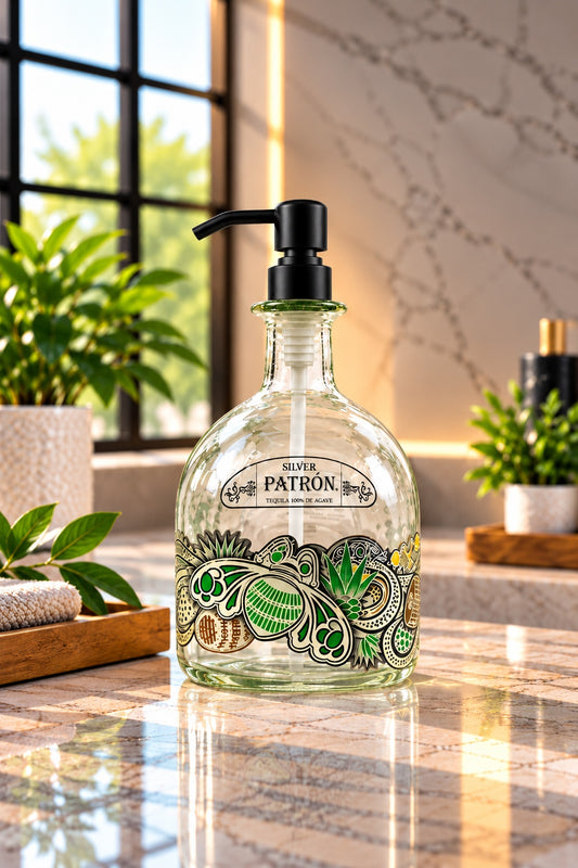 Patron Tequila 2017 Limited Edition Bottle Soap Dispenser