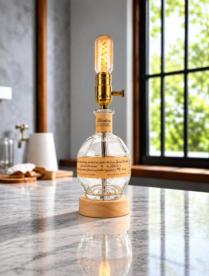 Blanton's Bourbon Whiskey Bottle Lamp