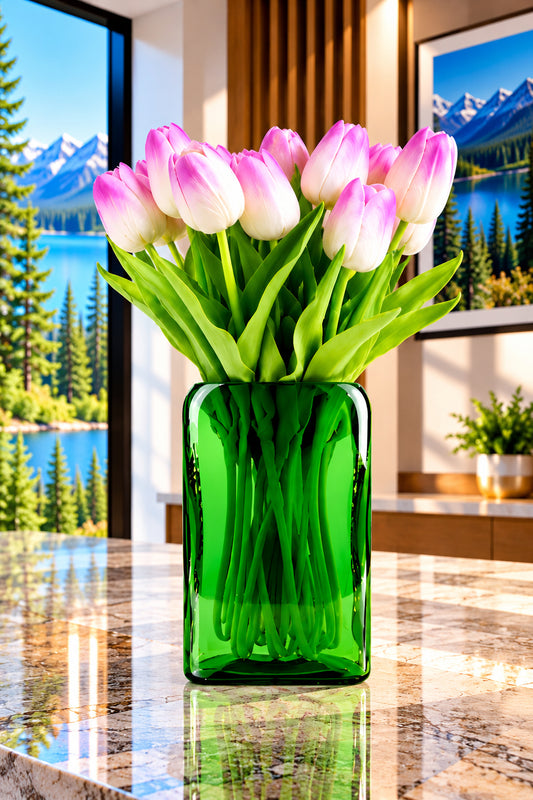 Jagermeister Liqueur Bottle Vase