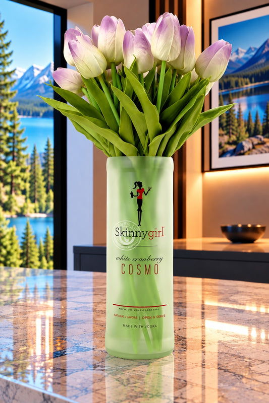 Skinnygirl Vodka Bottle Vase