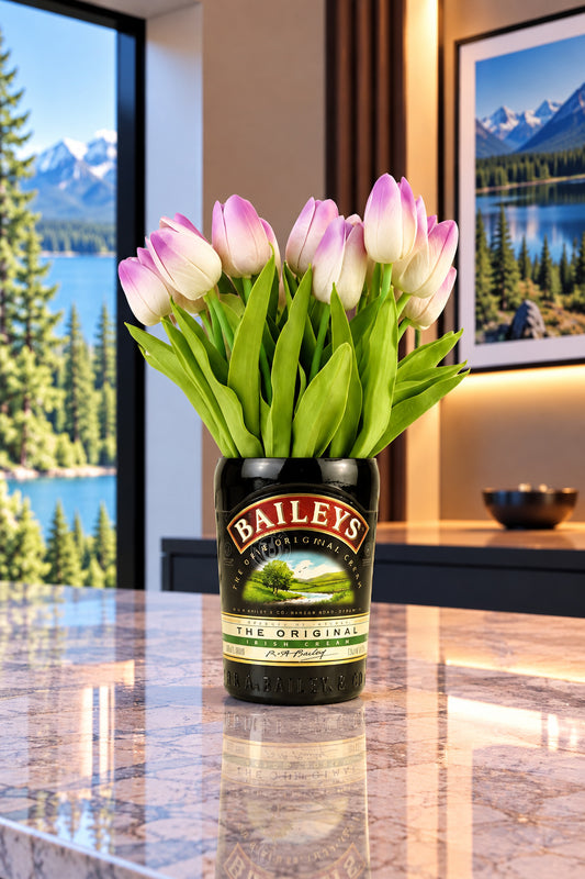 Baileys Irish Cream Bottle Vase