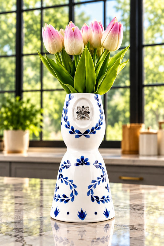Clase Azul Tequila Bottle Vase - New Logo