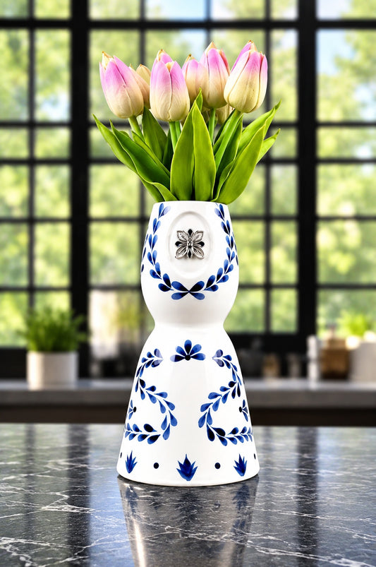 Clase Azul Tequila Bottle Vase - New Logo