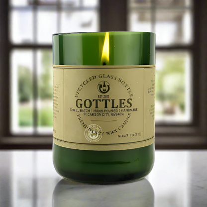 Champagne Bottle Scented Candle