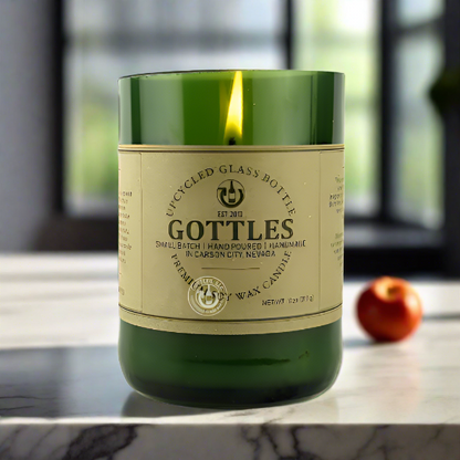 Champagne Bottle Scented Candle