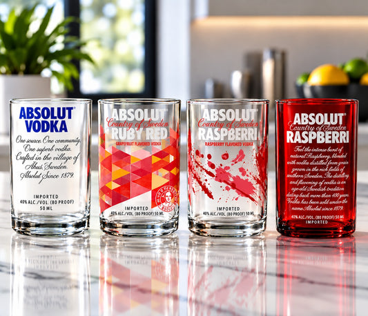 Absolut Vodka Bottle Shot Glass Plus