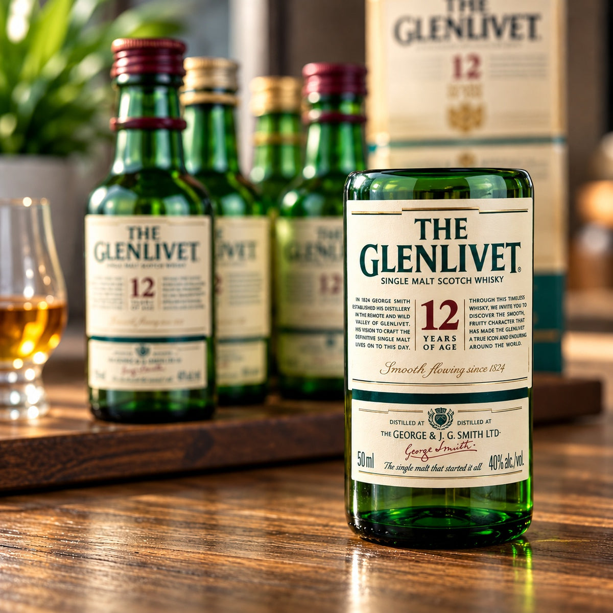The Glenlivet Whisky Bottle Shot Glass