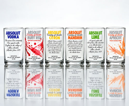 Absolut Vodka Bottle Shot Glass