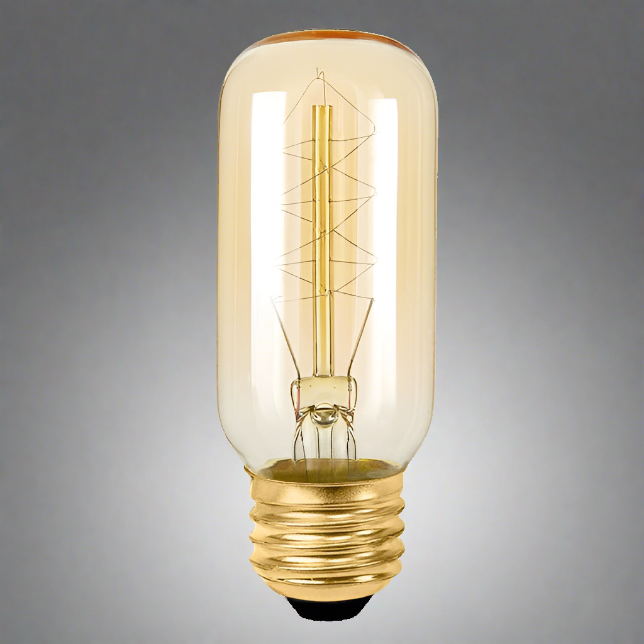 40-Watt Incandescent Radio Style Vintage Light Bulb