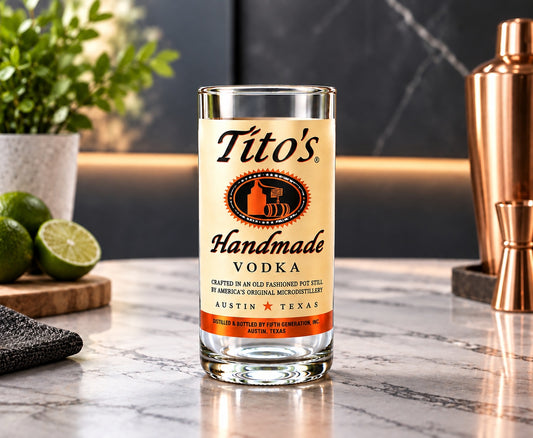 Tito's Vodka Bottle Shot Glass
