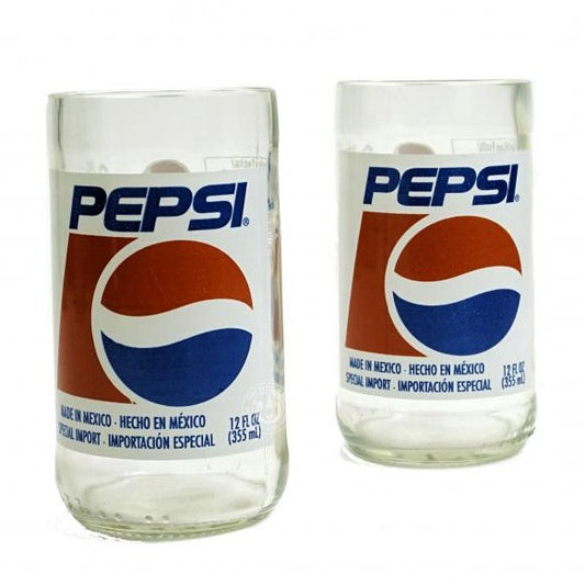 Pepsi Bottle 10oz Glass Set
