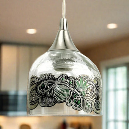 Patron Tequila 2017 Limited Edition Bottle Pendant Light