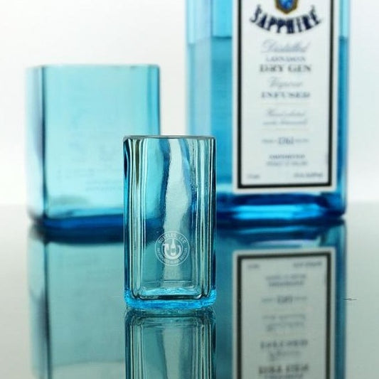 Bombay Sapphire Gin Bottle Shot Glass